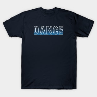 blue dance design T-Shirt